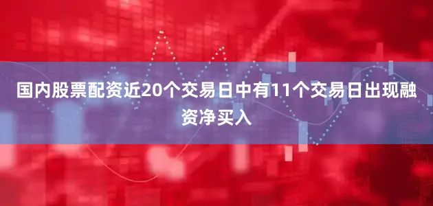 国内股票配资近20个交易日中有11个交易日出现融资净买入